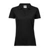 Tee Jays Womens/Ladies Luxury Stretch V Neck Polo Shirt