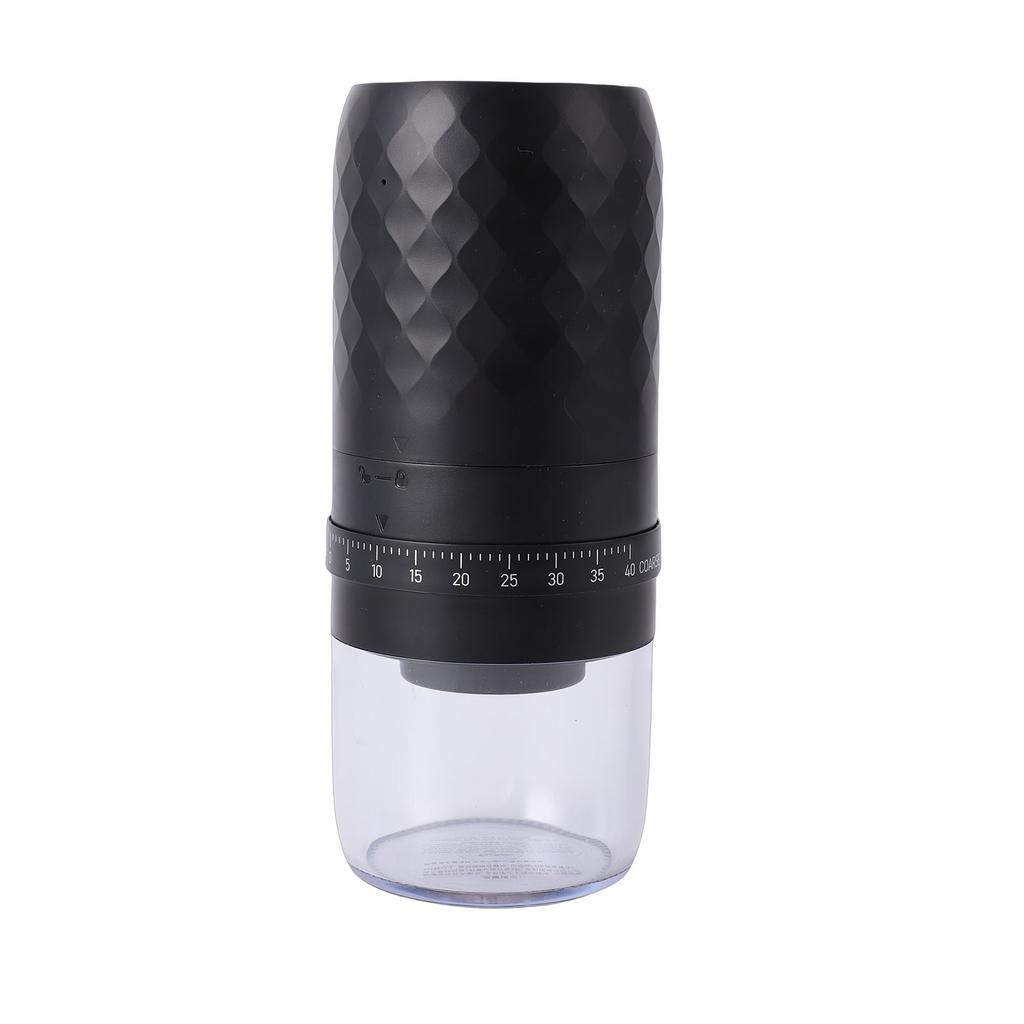 Portable Electric Coffee Grinder Ceramic Burr Cordless Rechargeable for Travel Camping