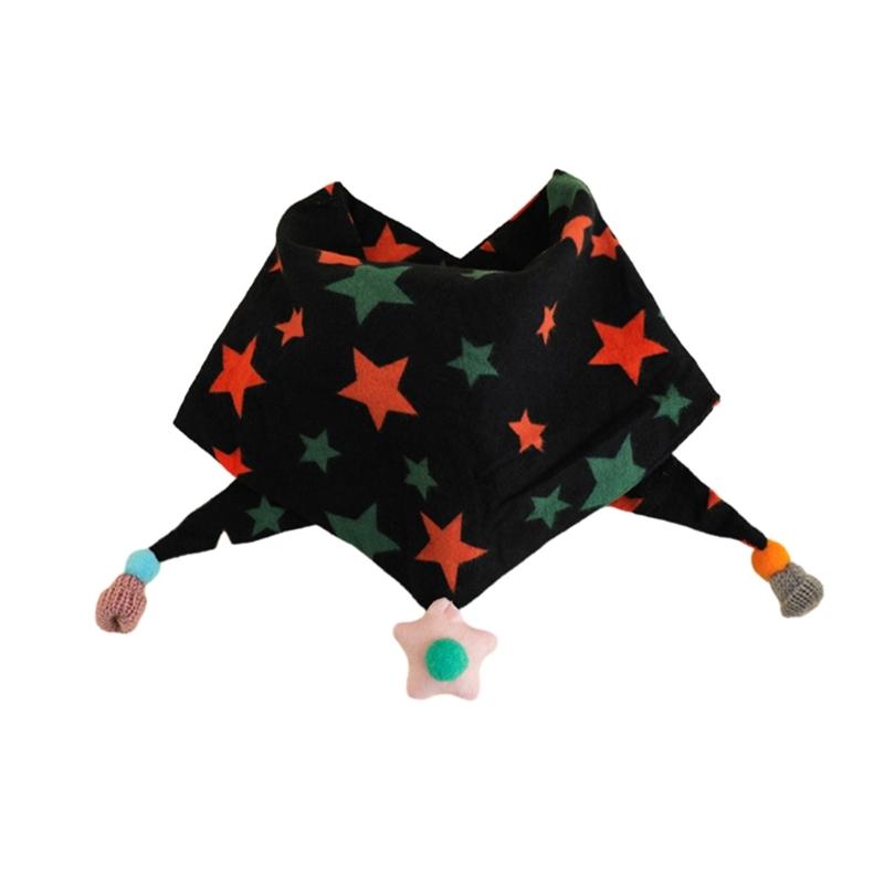 Cute Children Scarf Versatile & Warm Shawl Cotton Baby Neck Towel Multi Functional Scarf Lightweight for Boys & Girls