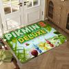 Cartoon P-PikminS Floor Mat Soft Thickened Absorbent Non-Slip Bedroom Living Room Door Mat Home Decor Flannel Rugs