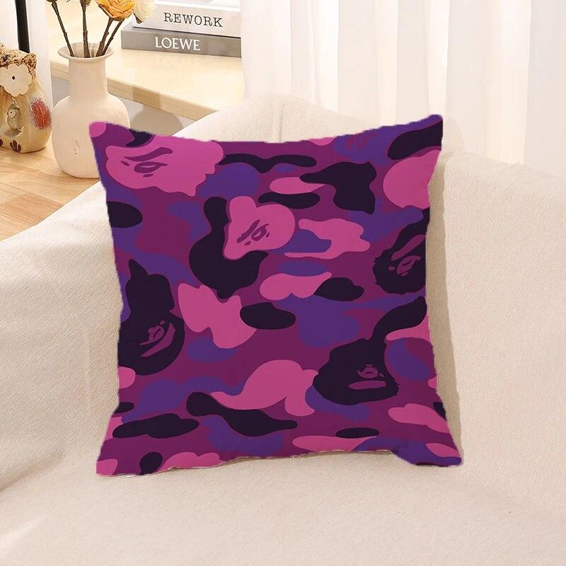 

Камуфляжная подушка, домашняя аниме-наволочка, диван 40x40cm