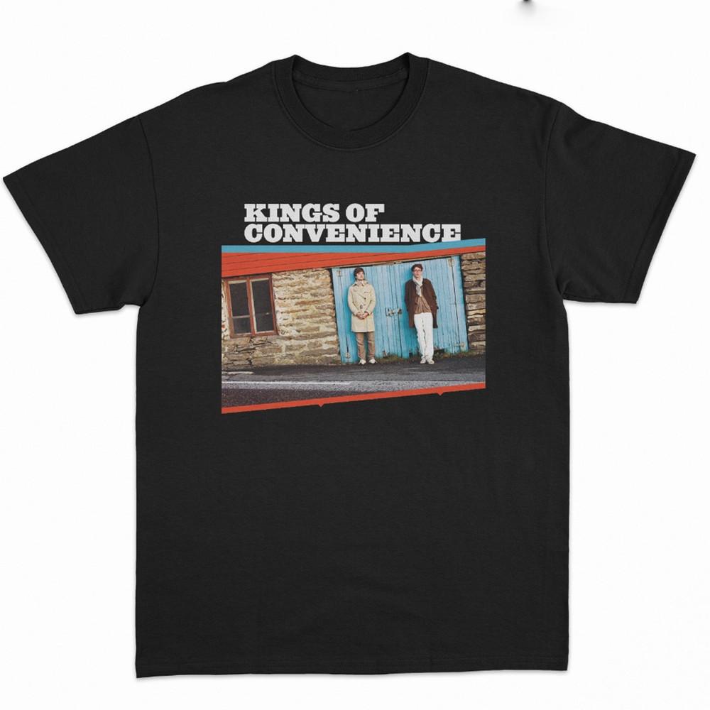 

Kings of Convenience band black T-shirt short sleeve All sizes XX272 Unisex T-Shirt XXXXL
