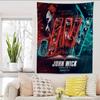 John Wick Movie DIY Wall Tapestry Art Science Fiction Room Home Decor Wall Art Decor