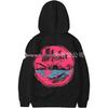 Women's Drop Shoulder Ribbed Fashion Print Hoodie XS-5XL: Long Sleeve Beach Sportswear Pullover