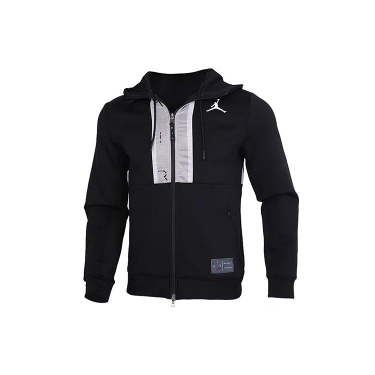 Jordan Jackets Men's Black Hooded Moderate Other CK6448-010