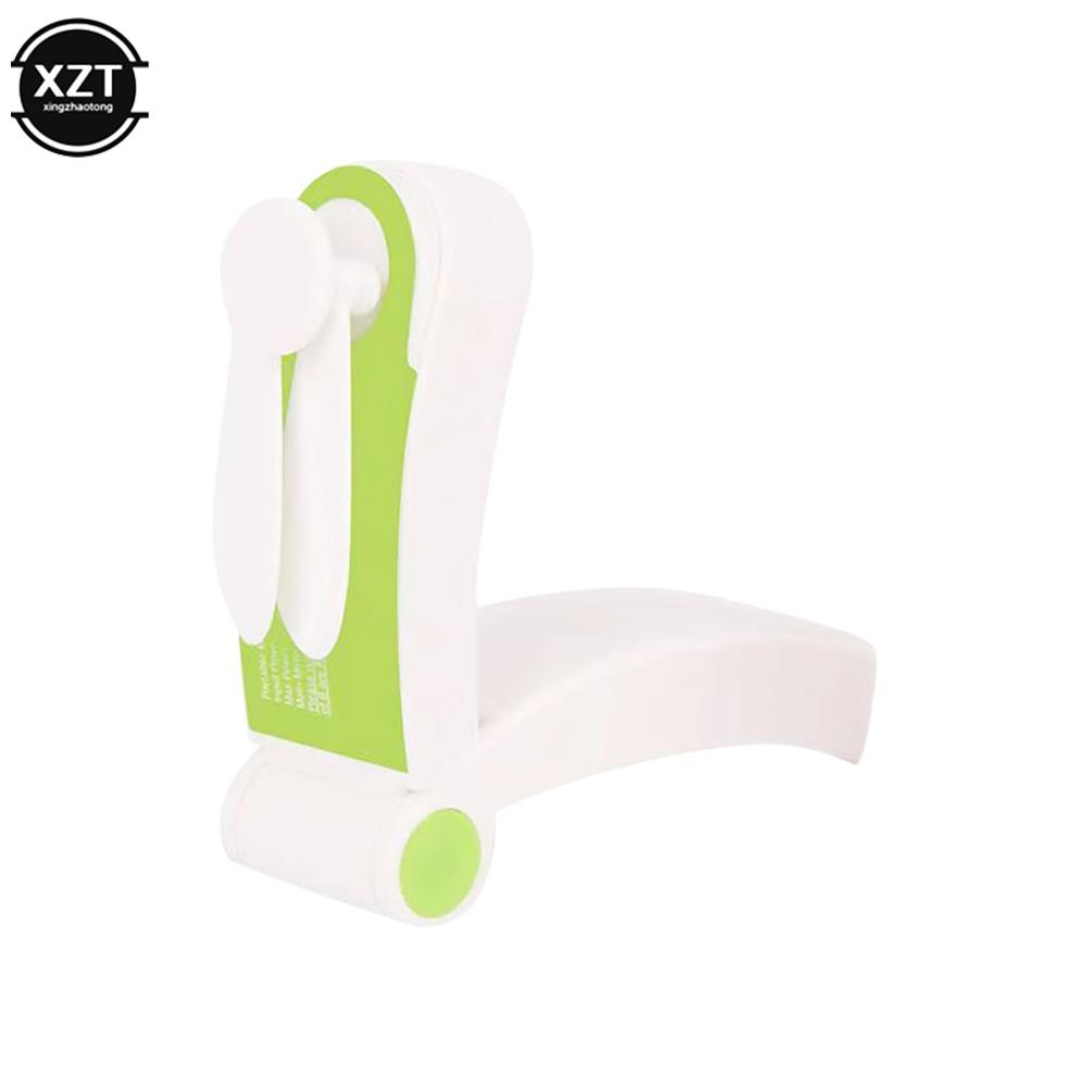 

Складной вентилятор, портативный мини-USB, персональный перезаряжаемый вентилятор, карманный складной вентилятор с регулируемой скоростью ветра для домашнего офиса и путешествий зелёный