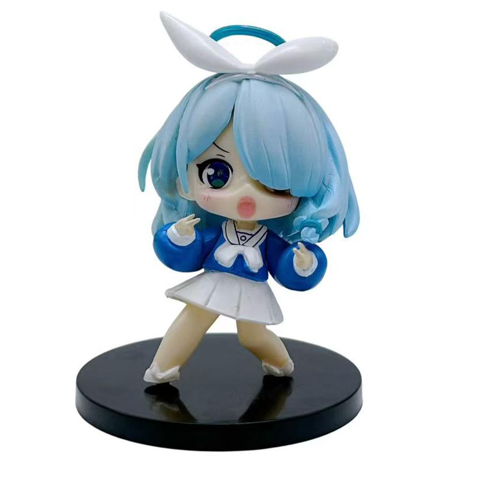 

8cm Anime Blue Archive Figurine Model Action Figures PVC Birthday Toy Gifts Model