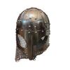 Medieval Viking Helmet: Steel Norse Armor with Chainmail