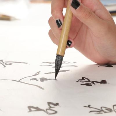 Pinceau d'écriture pour Écritures à l'aquarelle à l'huile Poil de loup Pinceau de peinture artistique Pinceau de calligraphie chinoise Classe