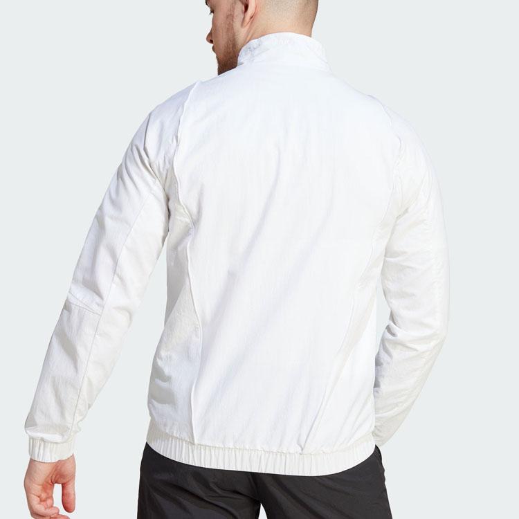 Adidas Italy 125th Anniversary Track Top White Men Streetwear HY5437