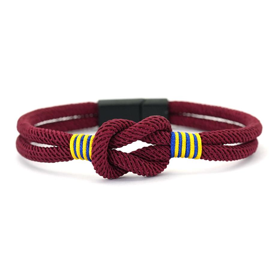 Infinity Love Knot Braided Bracelet For Men Grade A Skin Friendly Sweat Absorbing Material Wrist Accessories 6 Colors Available