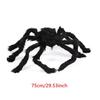 30/50/75/90/125/150/200cm Halloween black lifelike Okumo decoration haunted house props indoor and outdoor giant decoration.