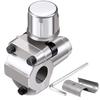 BPV-31 Piercing-Hahnventil-Set, kompatibel mit Rohren mit einem Außendurchmesser von 1/4 Zoll, 5/16 Zoll und 3/8 Zoll
