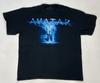 VINTAGE Avatar James Cameron 2009 Movie Graphic T-shirt Men Large Black Hand