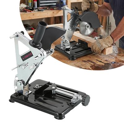 Suporte para Esmerilhadeira Angular Polidora Multiuso Suporte de Montagem para Pequena Máquina de Corte Base Suporte para Bancada de Marcenaria Modificada