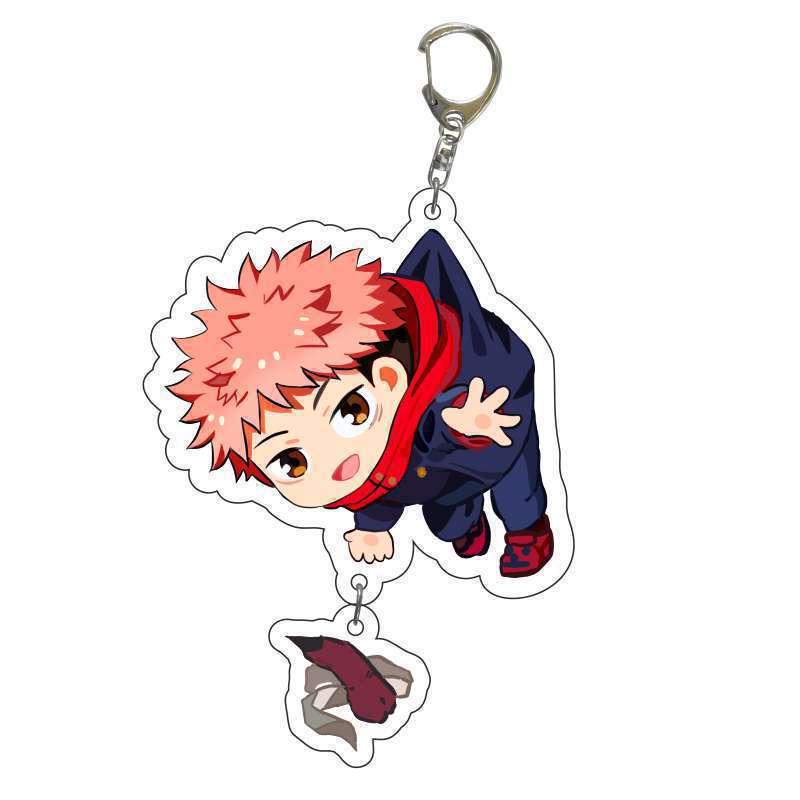 Jujutsu Kaisen Acrylic Key Ring Satoru Gojo Geto Suguru Key Chain Anime Keyring Props Cosplay Jewelry Gift Long Lasting
