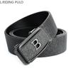 Ceinture pour hommes Business polyvalente à la mode sous-vêtements sans dents ceinture à boucle automatique