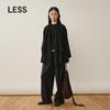 Wool Straight-Leg Casual Trousers
