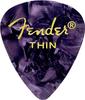 Fender 8 Pieces Teardrop Thin Guitar Picks Assorted Colors