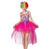 Clown Cosplay Costume For Adults With Polyester Fabric Perfect For Themed Parties And Performances