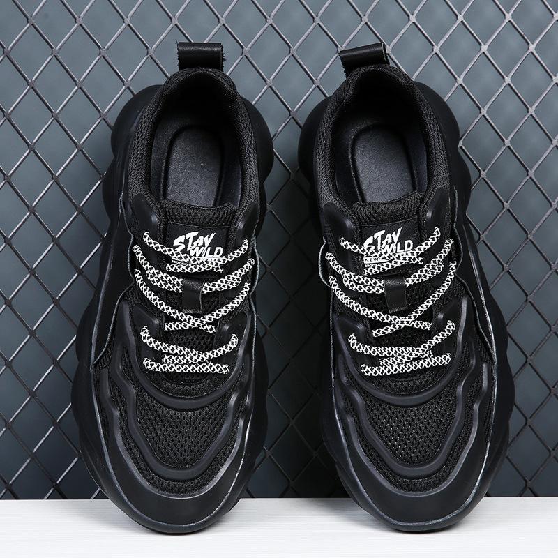 Autumn New Extra Large Size Men's Dad Shoes 45 Fattened and Enlarged Casual Sports Shoes 46 Widened and Breathable Trendy Shoes 49