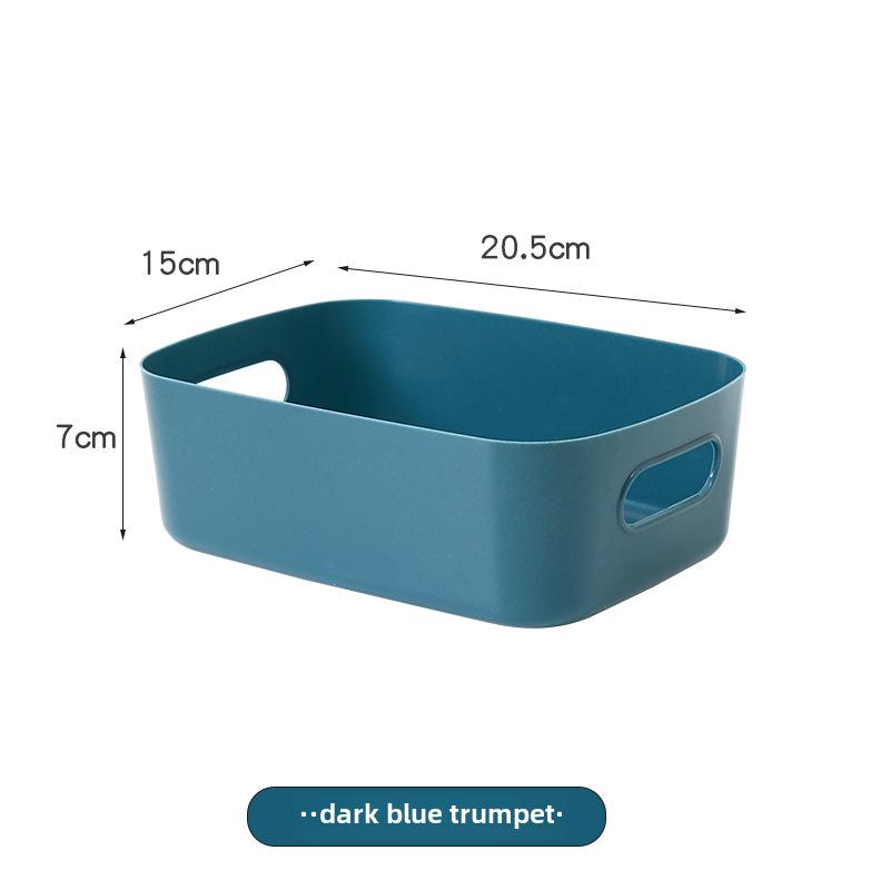 Rectangular Desktop Storage Box for Office, Desk, Key, Cosmetics, or Kitchen Items