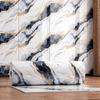 Gold-Plated Marble-Style Waterproof Wall Stickers for TV Backgrounds
