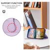 For iPhone 16e Case 3D Rhombus Grid Imprinted Wallet Leather Phone Cover with Lanyard