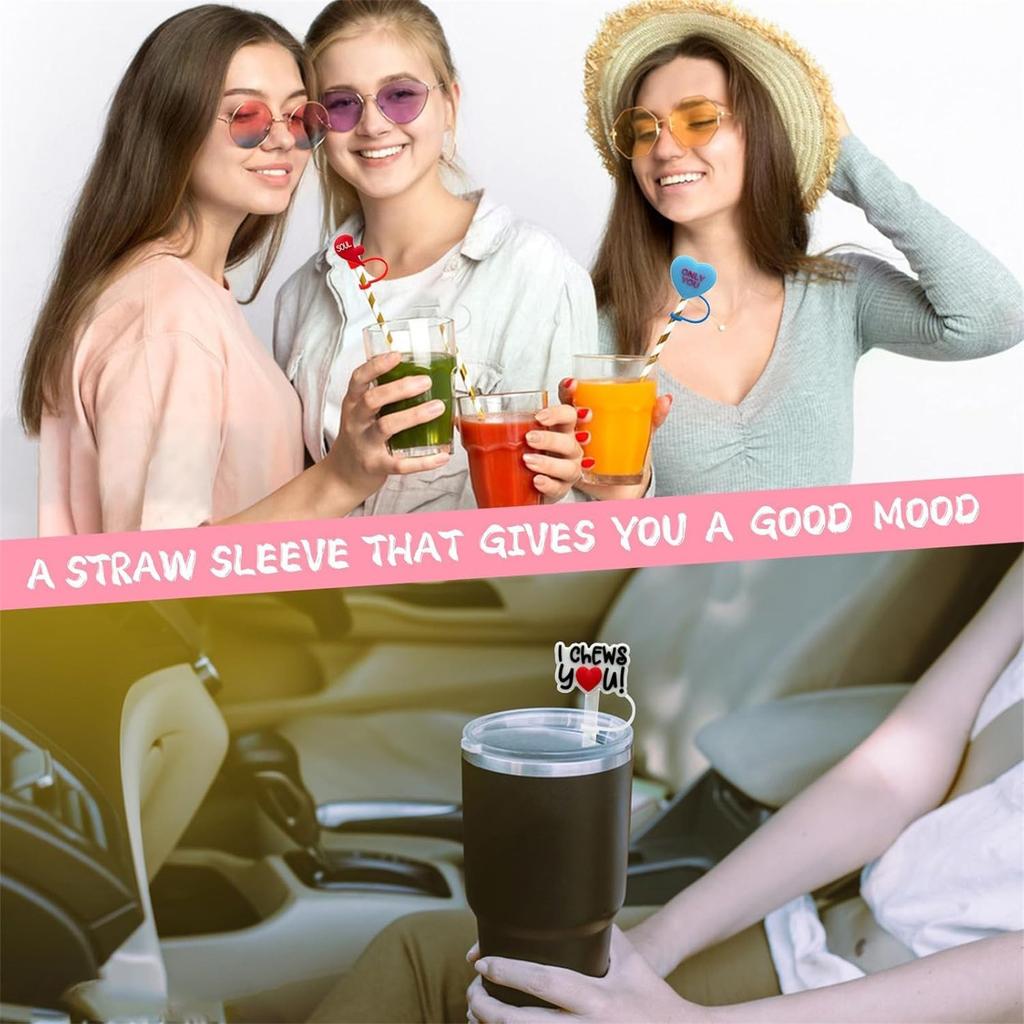 3D Advent Calendar,24 Days Of 10mm Straw Toppers For 30Oz & 40Oz Tumblers Countdown Gifts For Men, Women, Boys, Girls & Adults