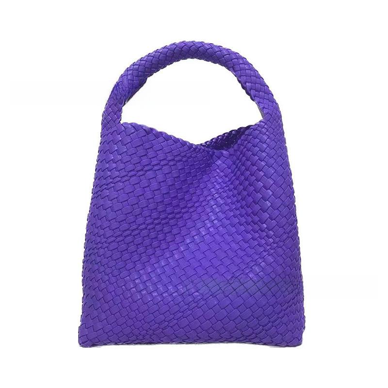 Women's Large Capacity Cross-Border Woven Shoulder Bag - Versatile Shopping & Commuter Tote