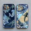 Ocean Whale Shark Swimming Phone Case Cover For iPhone 16 15 14 Plus Pro Max SE2 7 8 Plus XR XS X 11 12 13 Mini Pro Max Shells