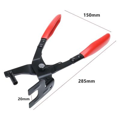 Automobile Exhaust Hanger Removal Pliers, 25 Degree Offset Rubber Exhaust Hanger Removal Tool