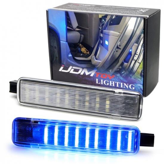 

Blue LED Side Door Courtesy Lights For GM Escalade Silverado Suburban Hummer H2