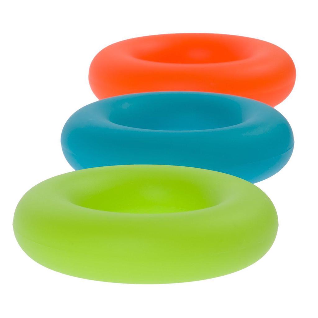 30-50LB O-Form-Silikon-Handgriff-Kraft-Stärke-Finger-Greifer-Muskelkraft-Trainings-Greifring