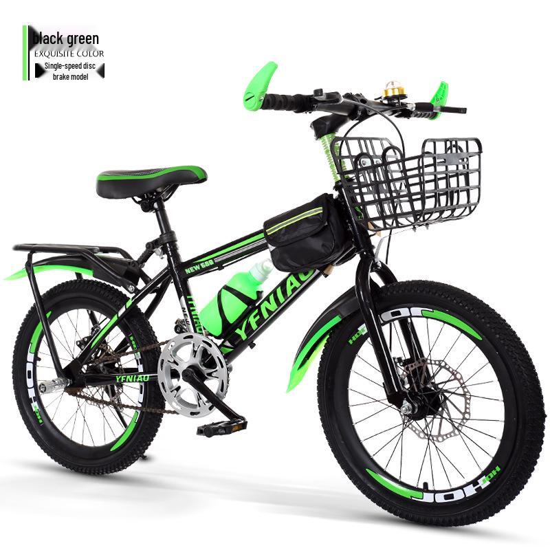 20-22 Inch Mountain Bike for Kids Aged 8-15 - Single/Variable Speed with Disc Brakes