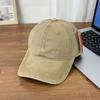 Fashion Hat English Embroidery Washed Hat Korean Version Old Solid Color Baseball Cap Four Seasons Men's and Women's Shade Cap