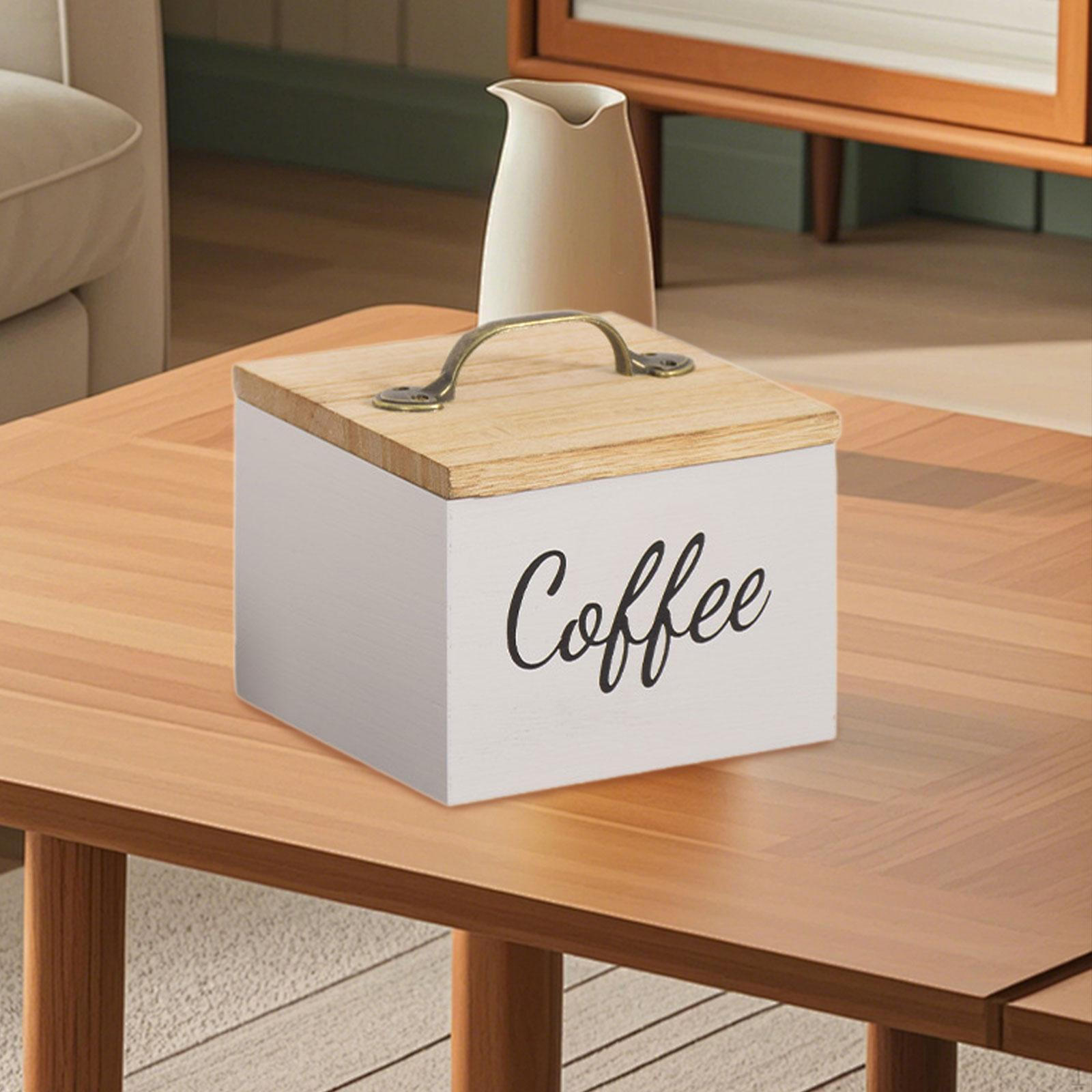 

Держатель для кофейных капсул с крышкой, Органайзер, Дисплейная коробка для стола