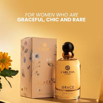 Carlton London Women Grace Eau De Parfum - 100ml I Best Perfume For Women & Girls I Long Lasting Fragrance | EDP Scent
