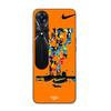 Case - Maniacase - Oppo A78 5G - Black - Flexible - Graffiti Nike Just Do It