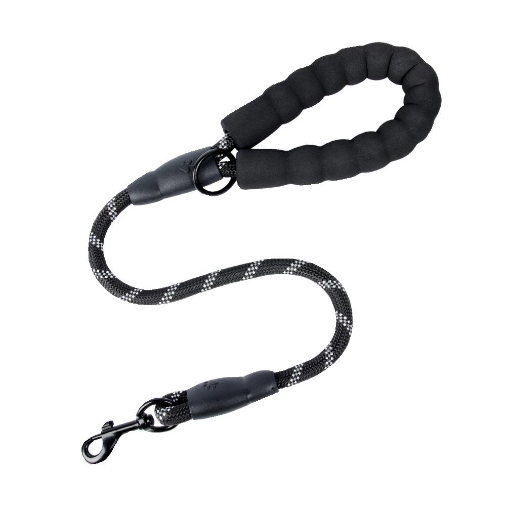 Dog leash colorful nylon reflective round rope large dog explosion-proof p rope dog leash medium and large dog leash