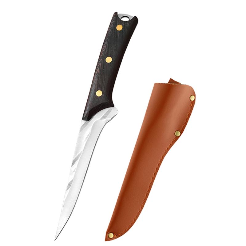 Ručně tepaný vykosťovací nůž pro domácnost Sekáček na maso Kuchyňský nůž z nerezové oceli