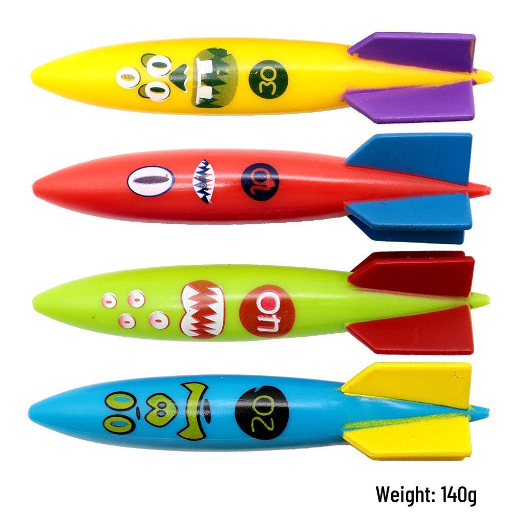 Cross-Border Diving Toy Set for Kids: Shark, Gem, and Fish Rings for Pool Fun