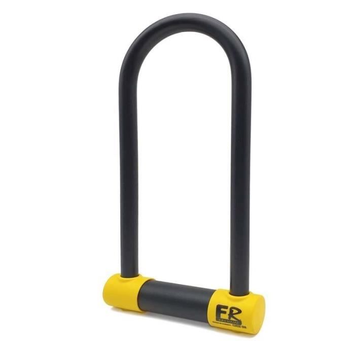 Antivol chaîne FR Sécurité U Sra Fr FR120L Diam 18 - noir/jaune - 120x310 mm