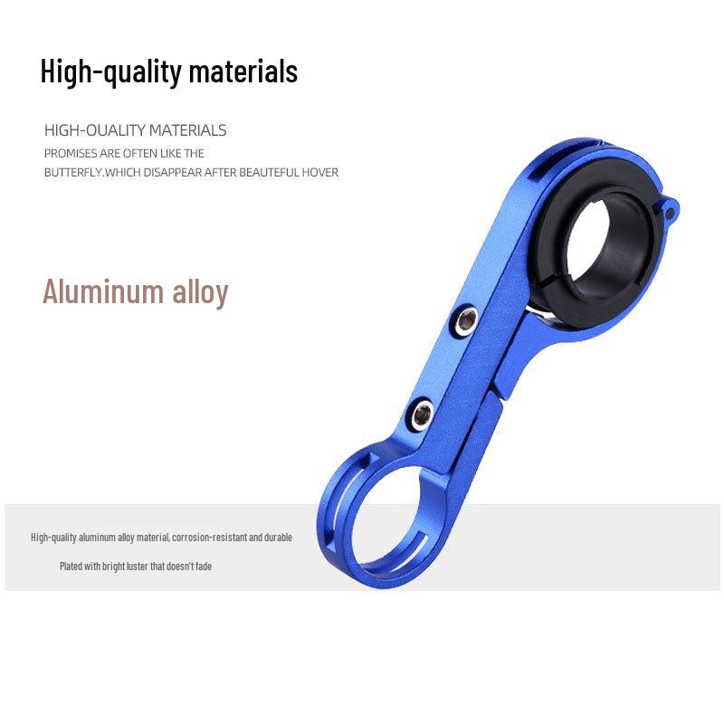 Multifunctional Aluminum Bicycle Extension Rack for Light and Meter