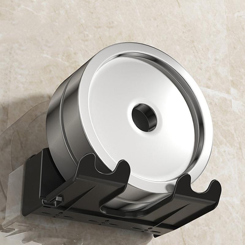 Wall Mounted Hair Dryer Rack For Bathroom Hair Dryer Hanger Hair Dryer Storage Rack Home Organizer Bathroom Accessories