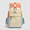 Lightweight Backpack Travel Bag Contrast Color Student Schoolbag