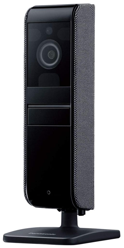 Panasonic Smart@Home Works with Alexa Certified Network Camera KX-HRC100-K Indoor HD Camera, 1080p Wide-Angle Lens, Time-Lapse, Audio & Motion