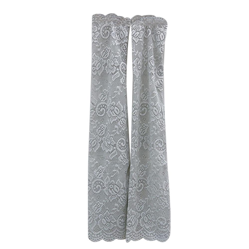 1Pair Lace Summer Arm Sleeves Anti-Sun Protection Arm Cover for Driving Running Basketball Football Golf