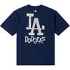 New MLB Los Angeles Dodgers T Shirts Unisex Navy Blue 3ATSB1843-07NYS