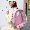 1Pcs Pet Carrier Bag Capsule Bag Large Capacity Cat Bag Carrier Portable Pet Outdoor Travel Transparent Backpack For Dog Cat